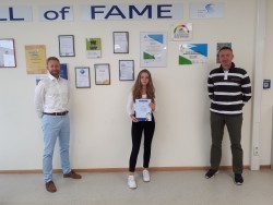 3. Platz Sarah Hoelzinger Solgraben Schule Bad Nauheim