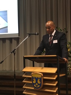 Sprecher Sascha Ruhweza in Wissmar